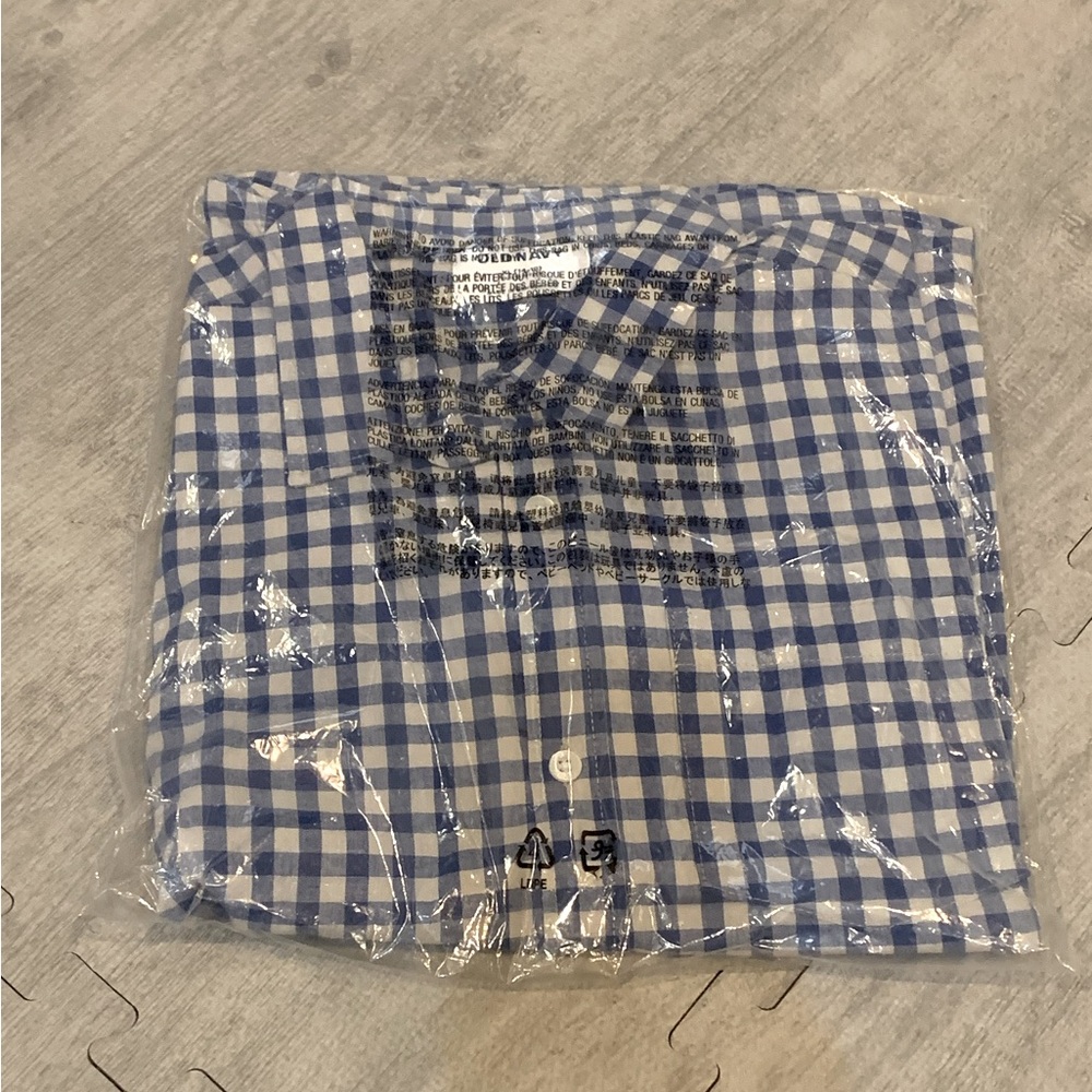 Boys button up shirt